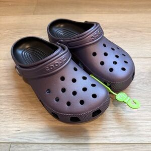 CROCS Classic Clog - Metallic Dark Iris